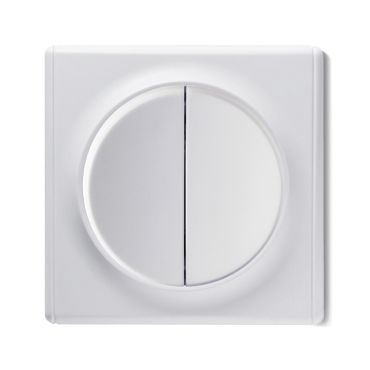 2 gang one-way switch with Florence frame