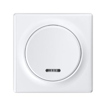 1 gang one-way switch with lighting with Florence frame